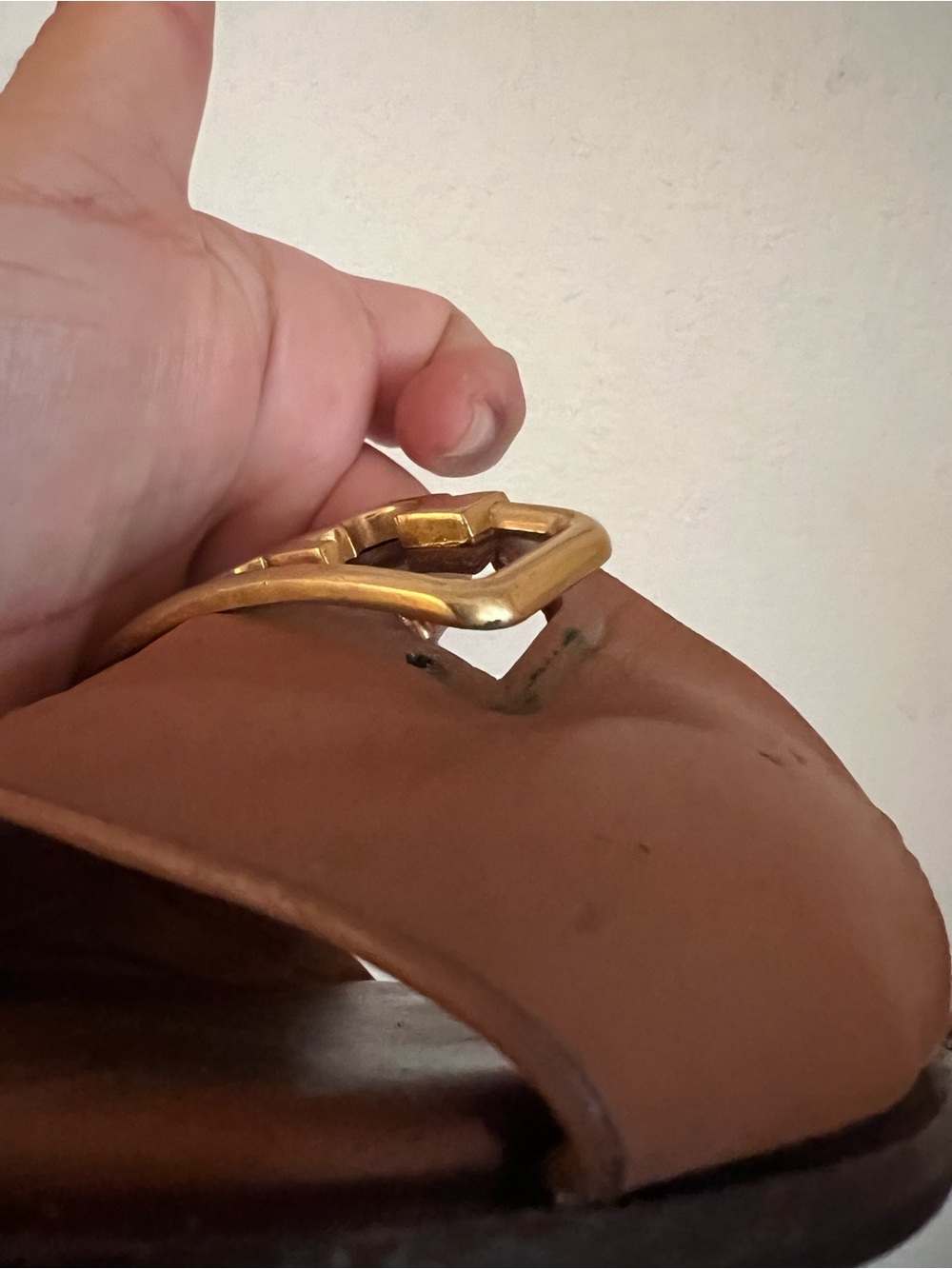 Tory Burch Selby Leather Slide Sandal Size 10 M - Picture 12 of 14